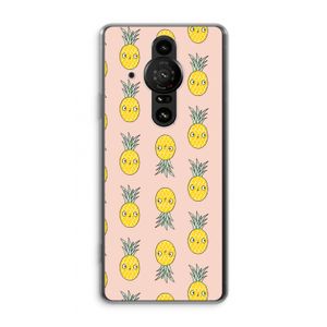 Ananas: Sony Xperia Pro-I Transparant Hoesje
