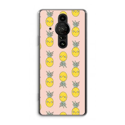 Ananas: Sony Xperia Pro-I Transparant Hoesje