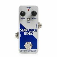 Electro-Harmonix SLAPBACK effectenpedaal Reverb-pedaal Blauw, Zilver