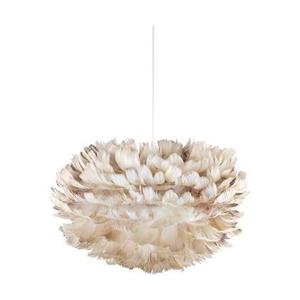 Umage Eos Mini hanglamp light brown - met koordset wit - Ø 35 cm