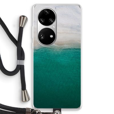 Stranded: Huawei P50 Pro Transparant Hoesje met koord