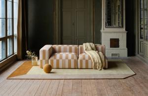 Layered - Vloerkleed Teklan Box Wool Rug Yellows -