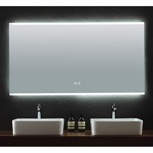 Badkamerspiegel Casajoy 140x70 cm met Ledverlichting en Anticondens Casajoy