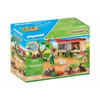Playset Playmobil 71252 Country Rabbit Hutch 41 Onderdelen