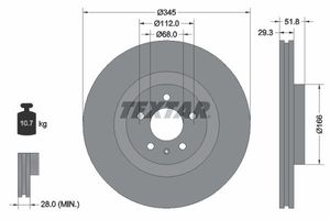 Remschijf 92160205