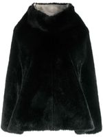 Junya Watanabe Comme des Garçons Pre-Owned veste en fourrure artificielle - Noir - thumbnail