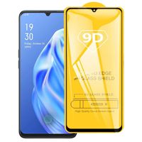 Voor OPPO F15 9D Full Glue Full Screen Tempered Glass Film