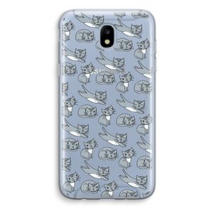 Poezen: Samsung Galaxy J5 (2017) Transparant Hoesje