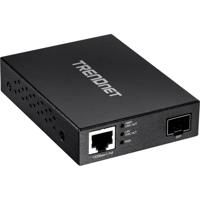 Trendnet TFC-PGSFP netwerk media converter 2000 Mbit/s Zwart - thumbnail