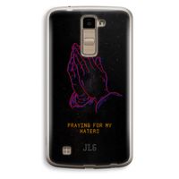 Praying For My Haters: LG K10 (2016) Transparant Hoesje