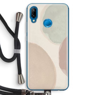 Geo #8: Huawei P20 Lite Transparant Hoesje met koord