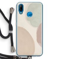 Geo #8: Huawei P20 Lite Transparant Hoesje met koord