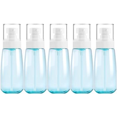 5 STKS reizen plastic flessen lekvrije draagbare reizen accessoires kleine flessen containers 100ml (blauw)