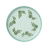 Ontbijtbord jolie - groen - ø21x2.1 cm Ontbijtbord jolie - groen - ø21x2.1 cm