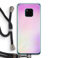 Flow mist pastel: Huawei Mate 20 Pro Transparant Hoesje met koord