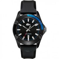 Lacoste horlogeband 2010552 / LC-31-1-34-2249 Rubber Zwart 22mm