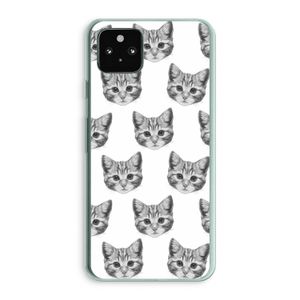 Kitten: Google Pixel 5a 5G Transparant Hoesje