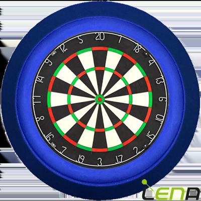 Lena Dartbord Verlichting Deluxe Blauw
