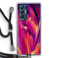 Phoenix: Oppo Find X3 Neo Transparant Hoesje met koord Phoenix: Oppo Find X3 Neo Transparant Hoesje met koord