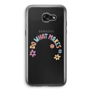 Happy days: Samsung Galaxy A5 (2017) Transparant Hoesje