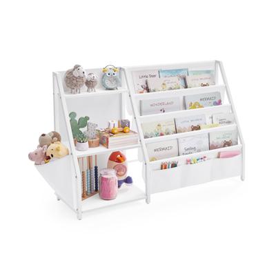 Kinderboekenkast met opbergrek Kinderboekenkast met opbergrek