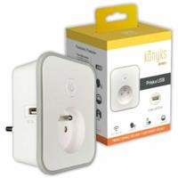 Stopcontact met verbruiksmeter Konyks Priska Bluetooth Wi-Fi 16 A