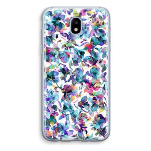 Hibiscus Flowers: Samsung Galaxy J5 (2017) Transparant Hoesje