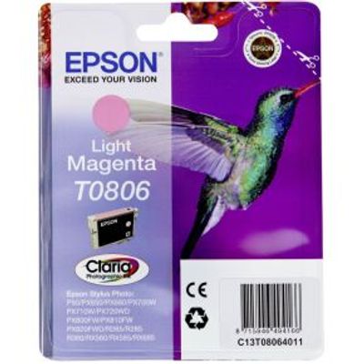 Epson inktpatroon light magenta T 080 T 0806