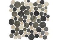 Terre d'Azur Coins mix Biancone - Silva Grey mozaïek 30x30