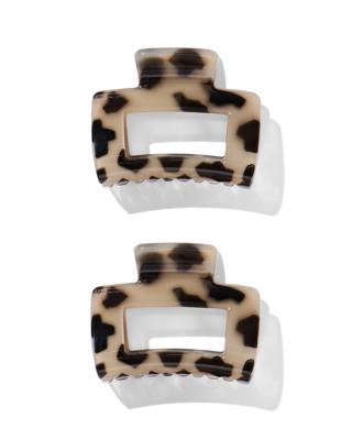HEMA Haarklemmen 5 Cm - 2 Stuks Tortoise