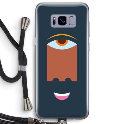Mono M: Samsung Galaxy S8 Plus Transparant Hoesje met koord