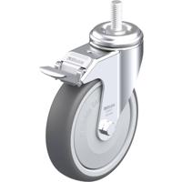 Blickle LKRA-PATH 126KF-FI-GS12 Zwenkwiel met rem Wieldiameter: 125 mm Draagvermogen (max.): 120 kg 1 stuk(s)