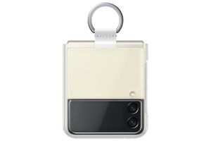 Samsung Galaxy Z Flip3 5G Transparante Cover met Ring EF-QF711CTEGWW - Doorzichtig