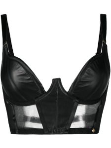 Something Wicked soutien-gorge texturé - Noir