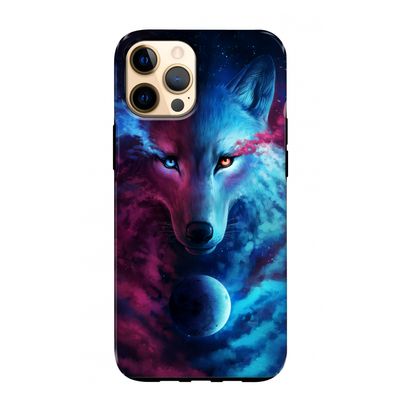 Where Light And Dark Meet: iPhone 12 Pro Max Tough Case