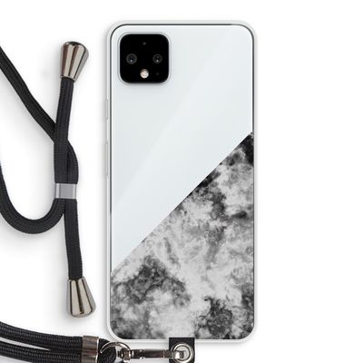 Onweer: Pixel 4 XL Transparant Hoesje met koord