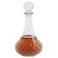 Gerimport Whisky / likeur karaf - 1000 ml - Kristalglas look - Karaffen voor sterke drank
