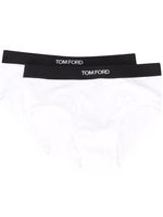 TOM FORD lot de slips à bande logo - Blanc - thumbnail