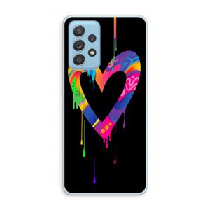 Melts My Heart: Samsung Galaxy A73 Transparant Hoesje