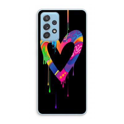 Melts My Heart: Samsung Galaxy A73 Transparant Hoesje