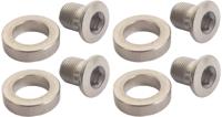 Shimano geleideplaat binnen & spacer 4 stuks fc-4703
