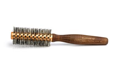 Curve-O Brushes Borstel Backstage Wood Round Brush