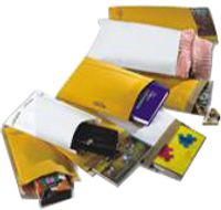 Mail Lite luchtkussenenveloppen, goud, C/0, 150 x 210 mm, doos van 100 stuks