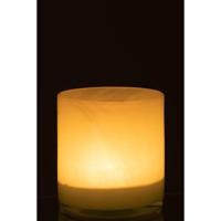 J-Line windlicht Jade - glas - lichtgroen - medium