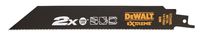 DeWalt Accessoires Reciprozaagblad 2X BiM 203x2,5mm medium metalen profielen - DT2408L-QZ