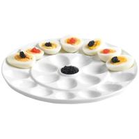 Ronde eierschaal/serveerschaal - porselein - Dia 26 cm - Serveerborden - Borden en schalen Ronde eierschaal/serveerschaal - porselein - Dia 26 cm - Serveerborden - Borden en schalen
