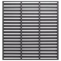 VidaXL Schuttingpaneel 180x180 cm hkc grijs