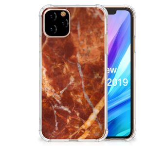 Apple iPhone 11 Pro Anti-Shock Hoesje Marmer Bruin