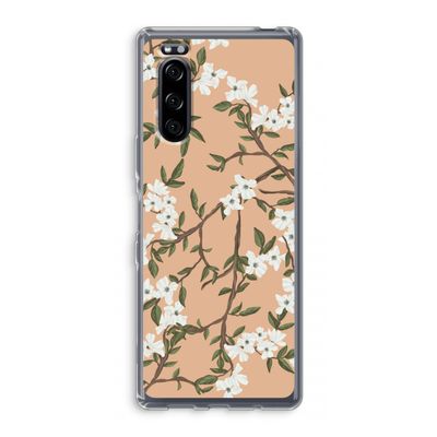 Blossoming spring: Sony Xperia 5 Transparant Hoesje