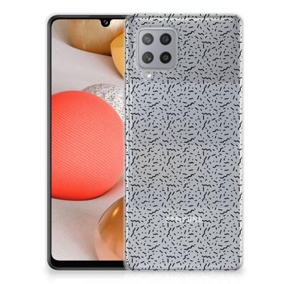 Samsung Galaxy A42 | TPU bumper | Stripes Dots
